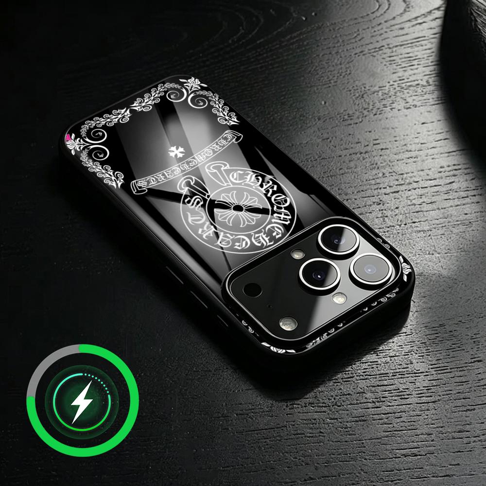Computer Case - غطاء هاتف أنيق بتصميم H-Hearts وشعار
