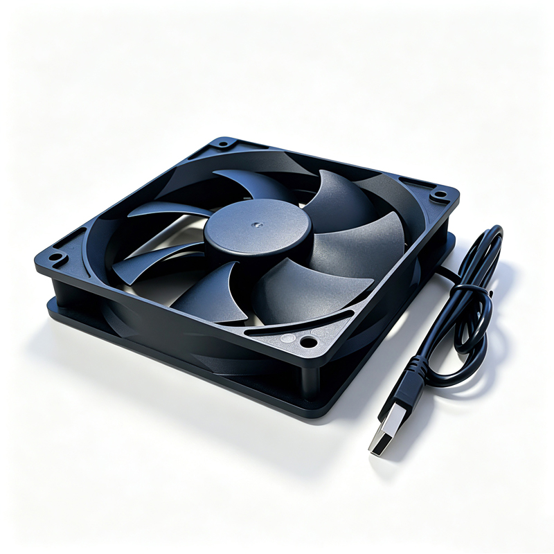 Pc Chassis - مروحة تبريد صامتة لعلبة الكمبيوتر بجهد