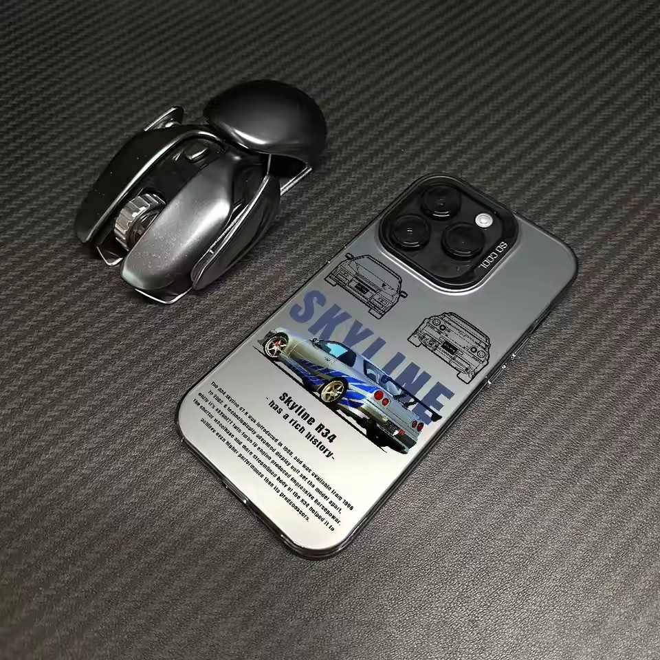 غطاء هاتف بتصميم خطوط سباق أني - مراجعة Mini Pc Case وسعره