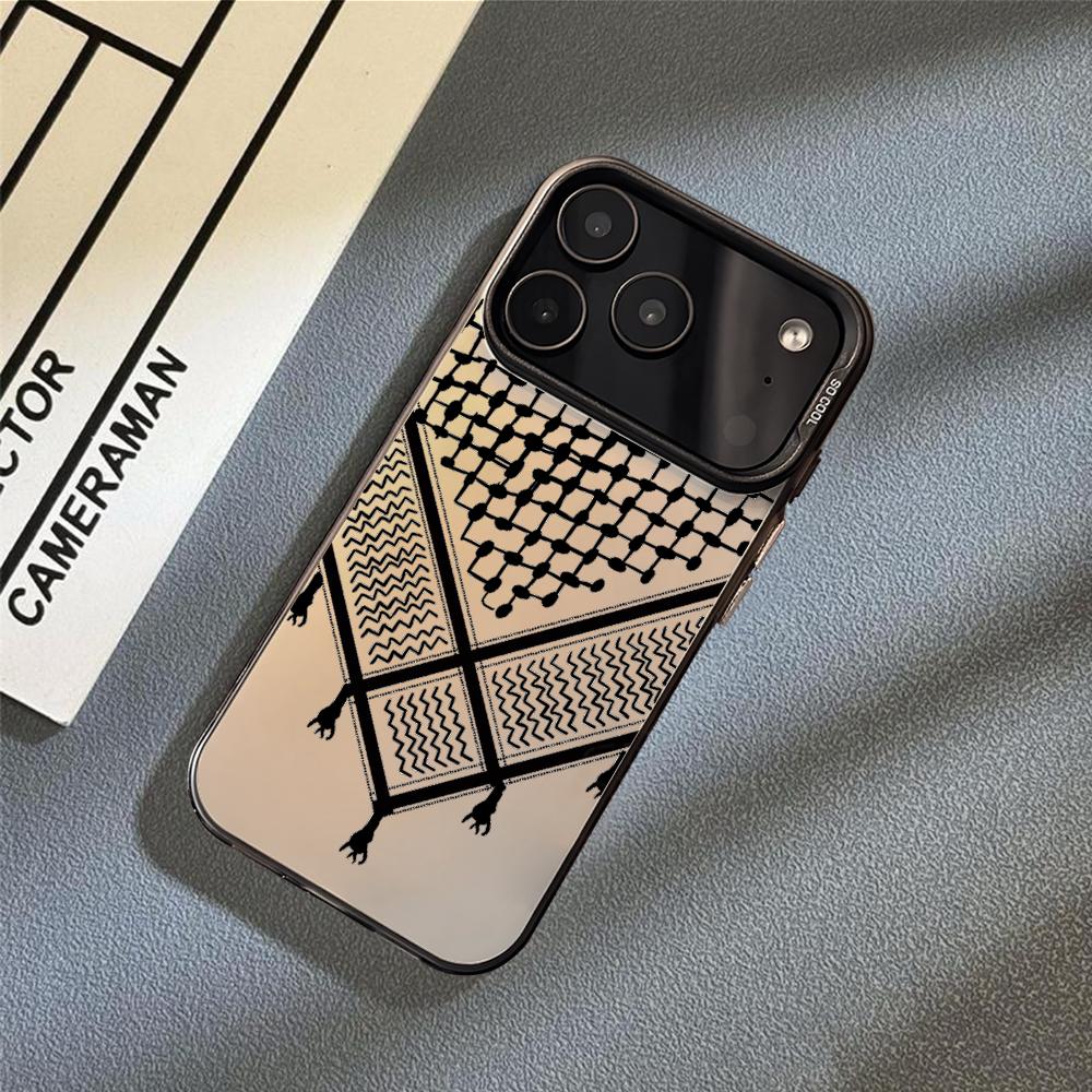 غطاء هاتف بتصميم الكوفية الفلس - مراجعة Computer Case وسعره