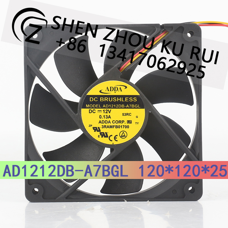 ADDA 12V 0.13A12025 الهيكل الت - مراجعة Case Fan Controller وسعره