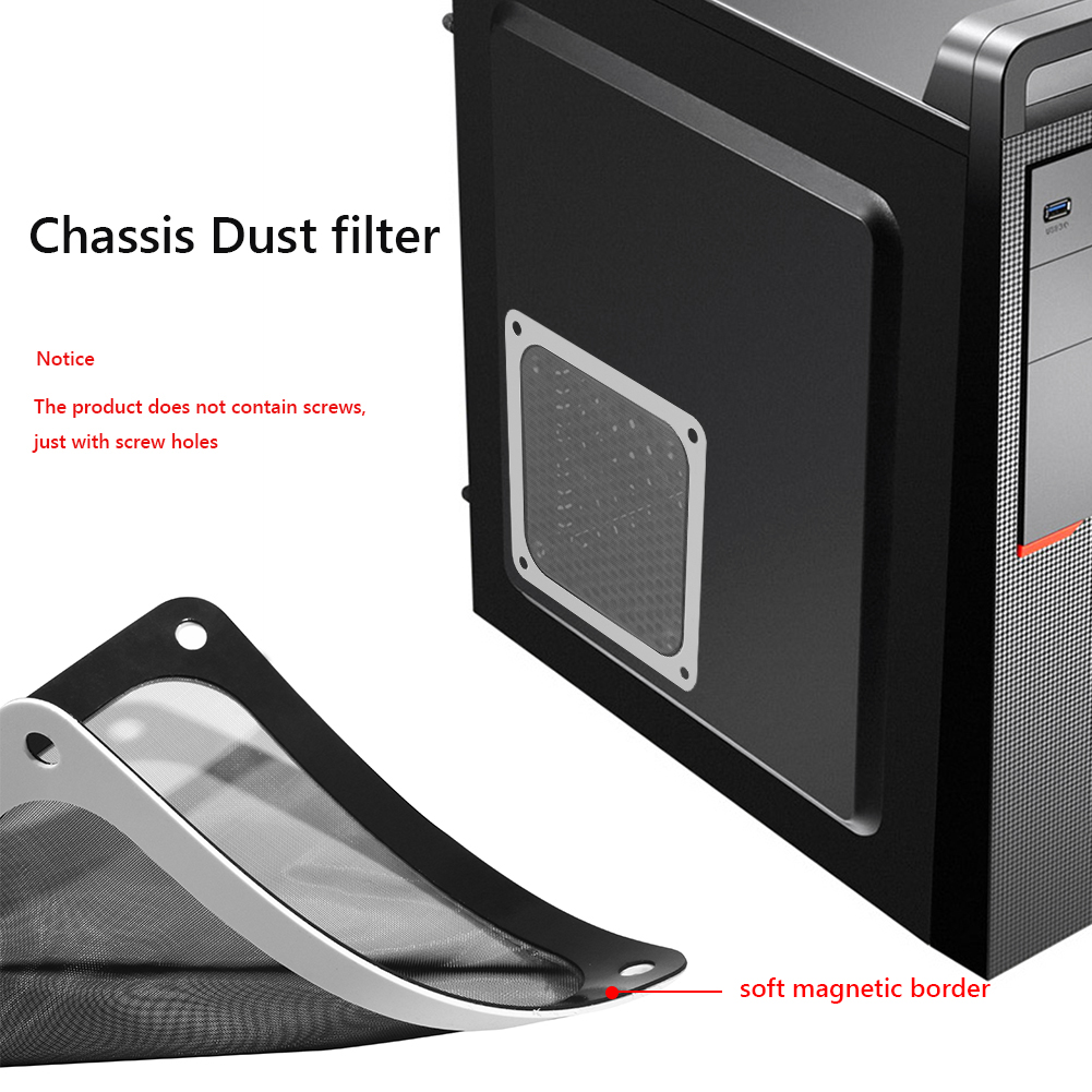 شبكة فلتر غبار بحجم 8 سم/12 سم - مراجعة Dust Filter Pc وسعره
